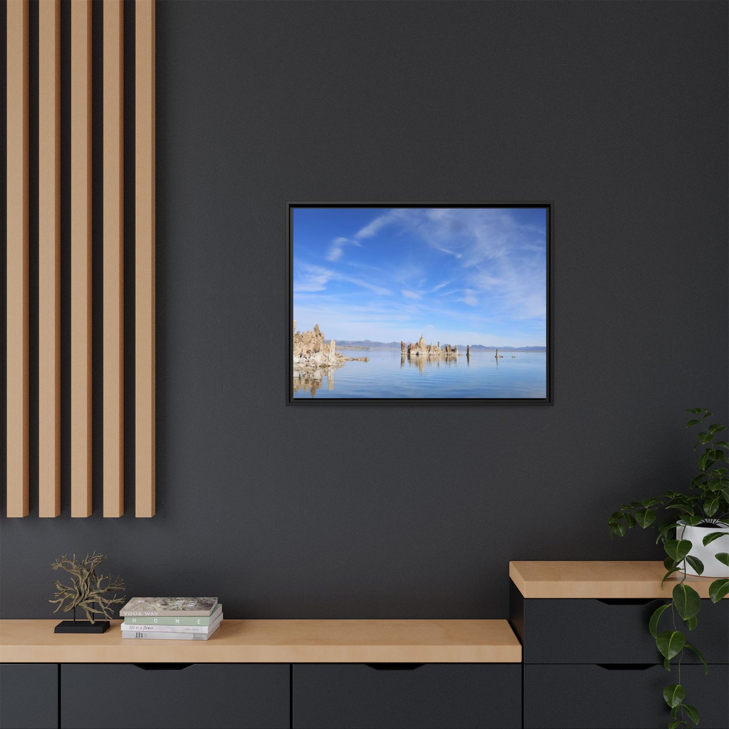 Reflections of Eternity - Unique Stretched Canvas Wall Art
