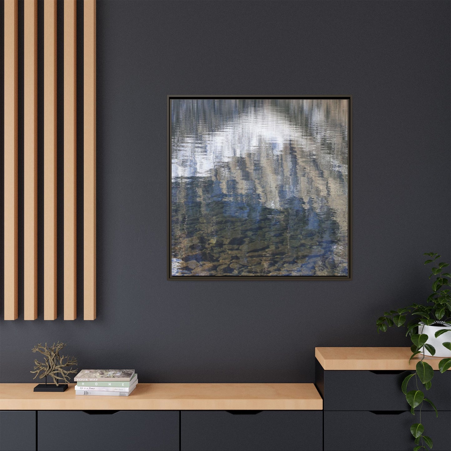 Liquid Memories - Unique Stretched Canvas Wall Art