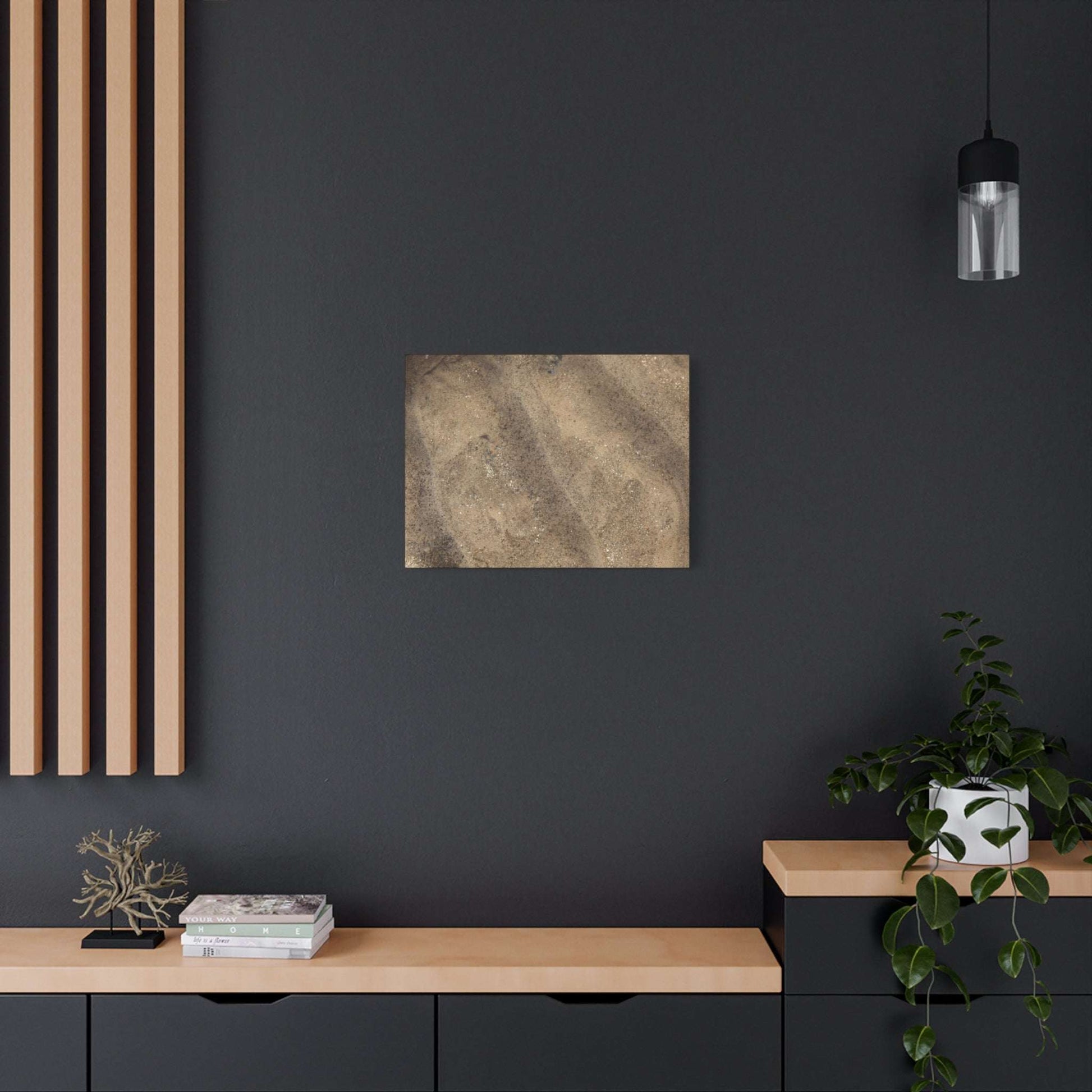 Shallow Waters - Unique Frameless Canvas Wall Art - Art By Earth