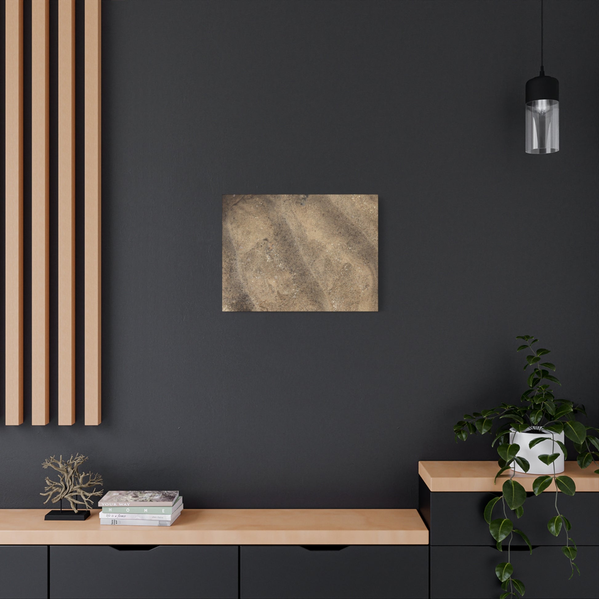 Shallow Waters - Unique Frameless Canvas Wall Art - Art By Earth