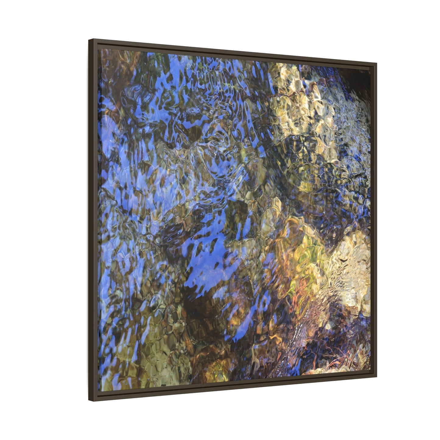 Aquatic Kaleidoscope - Unique Stretched Canvas Wall Art - Art By Earth