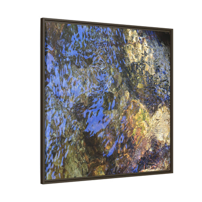 Aquatic Kaleidoscope - Unique Stretched Canvas Wall Art - Art By Earth