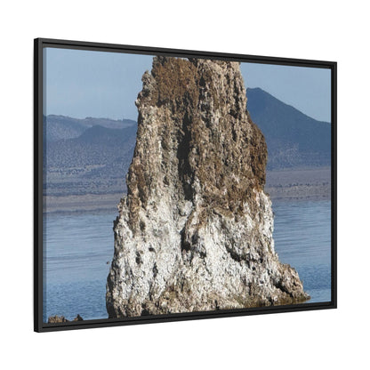 Tufa Tower Reflection - Unique Stretched Canvas Wall Art