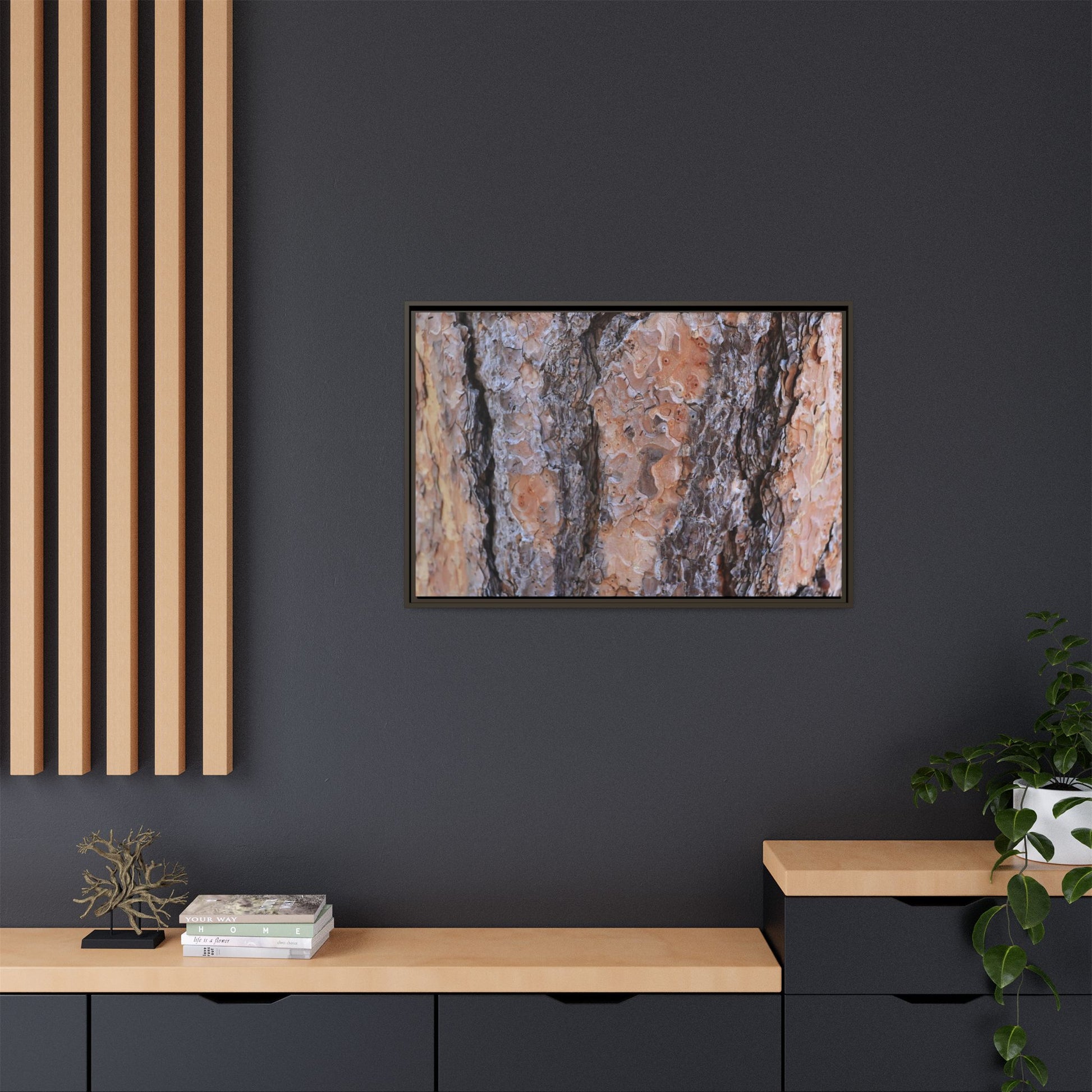 Earthy Embrace - Unique Stretched Canvas Wall Art - Art By Earth