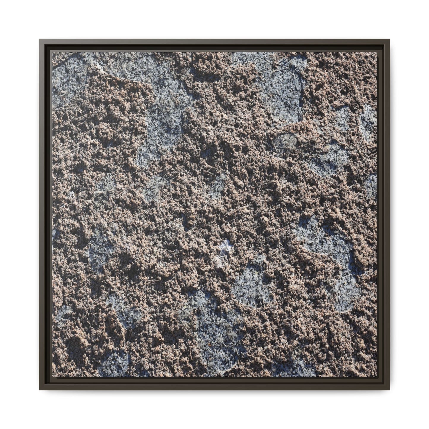 Textured Ground - Unique Stretched Canvas Wall Art