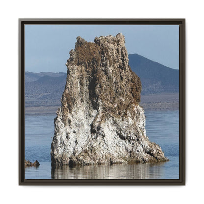 Tufa Tower Reflection - Unique Stretched Canvas Wall Art
