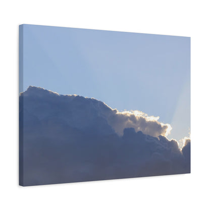 Cloud Mountain - Unique Frameless Canvas Wall Art