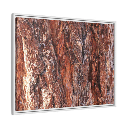 Wooden Mosaic - Unique Stretched Canvas Wall Art