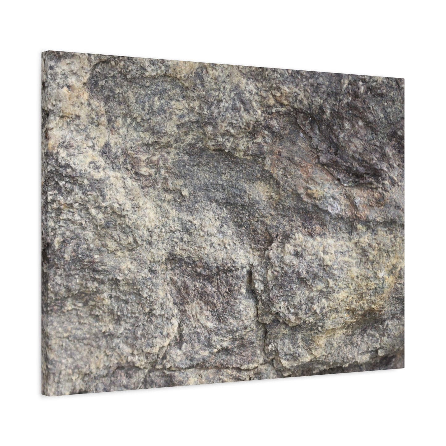 Granite Memory - Unique Frameless Canvas Wall Art - Art By Earth