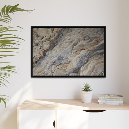 Layers of Earth's History - Unique Stretched Canvas Wall Art - Art By Earth