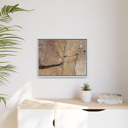 Rusty Crevices - Unique Stretched Canvas Wall Art - Art By Earth