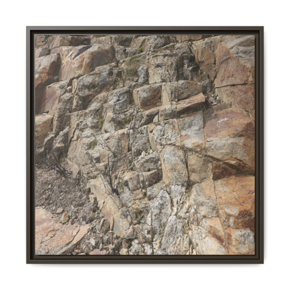 Stone's Silent Story - Unique Stretched Canvas Wall Art - Art By Earth