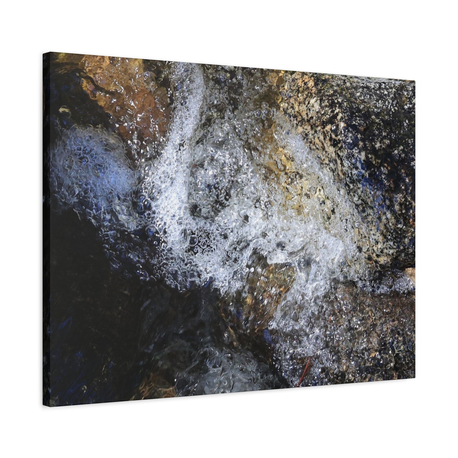 Liquid Stone - Unique Frameless Canvas Wall Art - Art By Earth