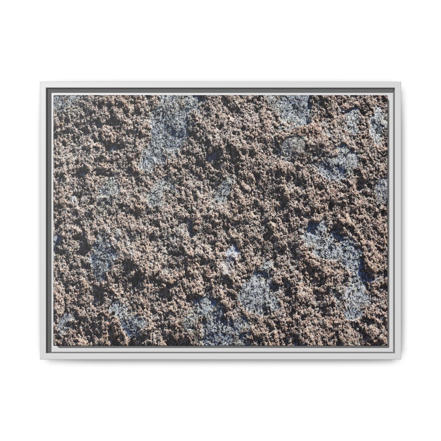 Textured Ground - Unique Stretched Canvas Wall Art