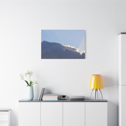 Cloud Mountain - Unique Frameless Canvas Wall Art
