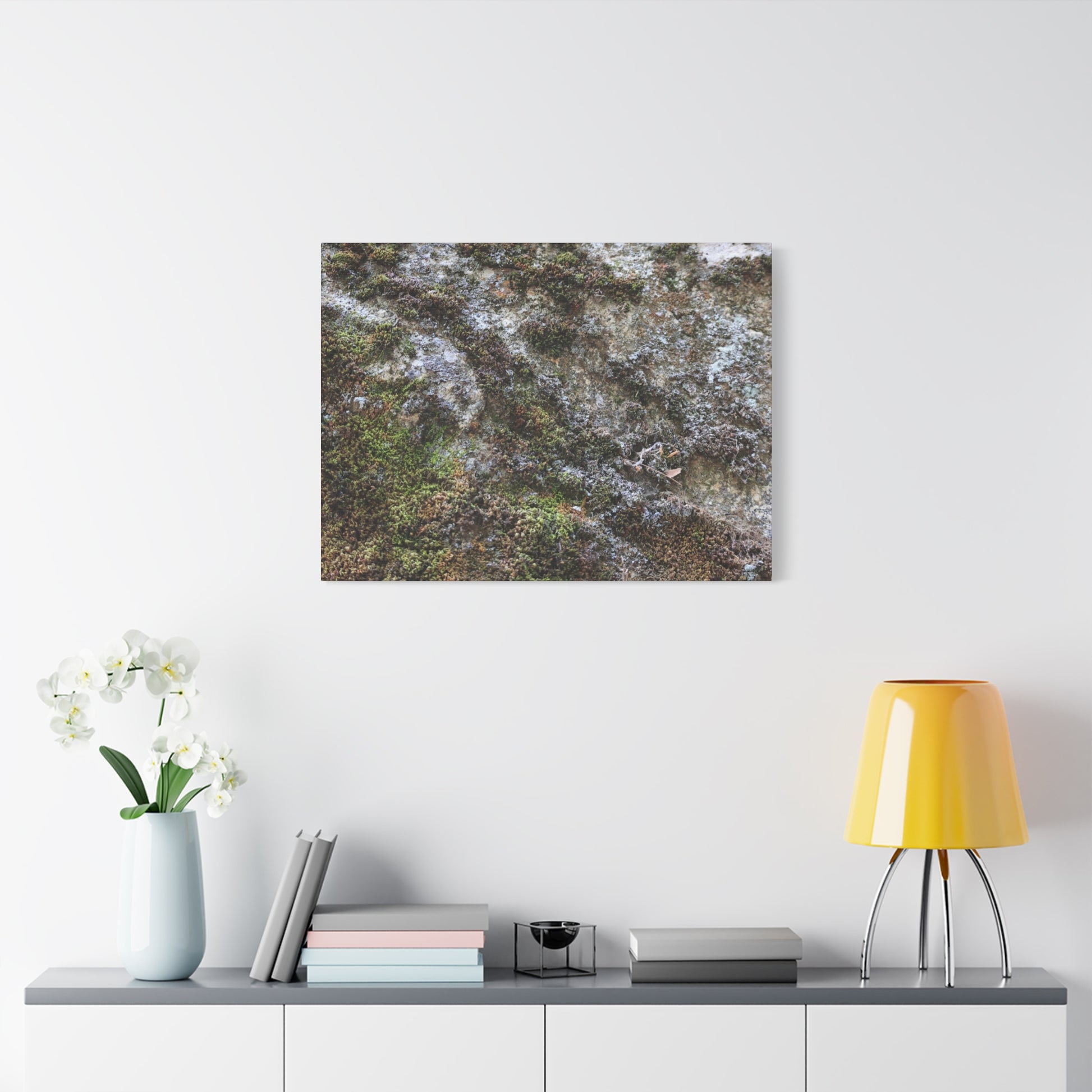Moss Tapestry - Unique Frameless Canvas Wall Art - Art By Earth