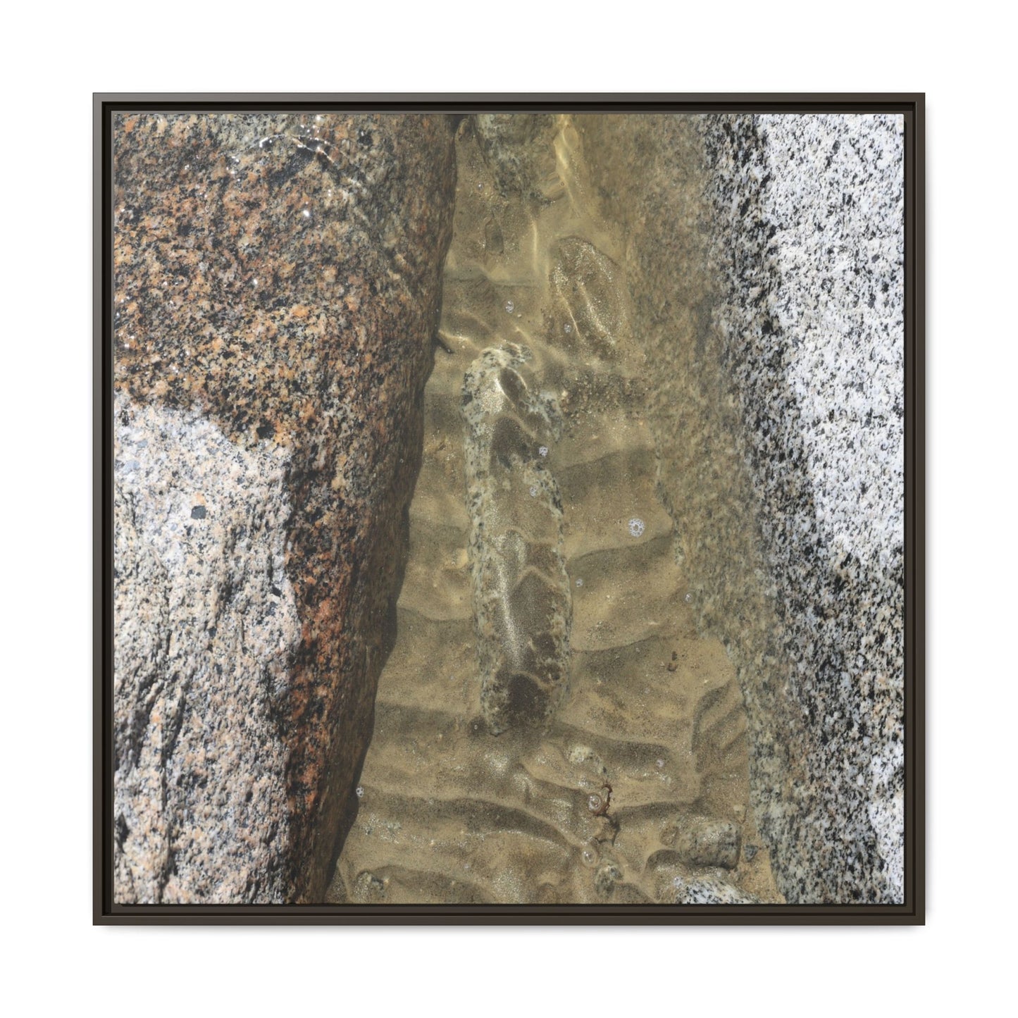 Between Concrete Walls - Unique Stretched Canvas Wall Art - Art By Earth
