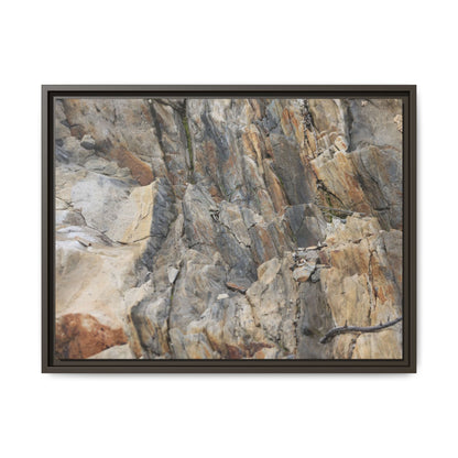 Stone's Silent Symphony - Unique Stretched Canvas Wall Art - Art By Earth