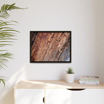 Time's Mark - Unique Stretched Canvas Wall Art - Art By Earth