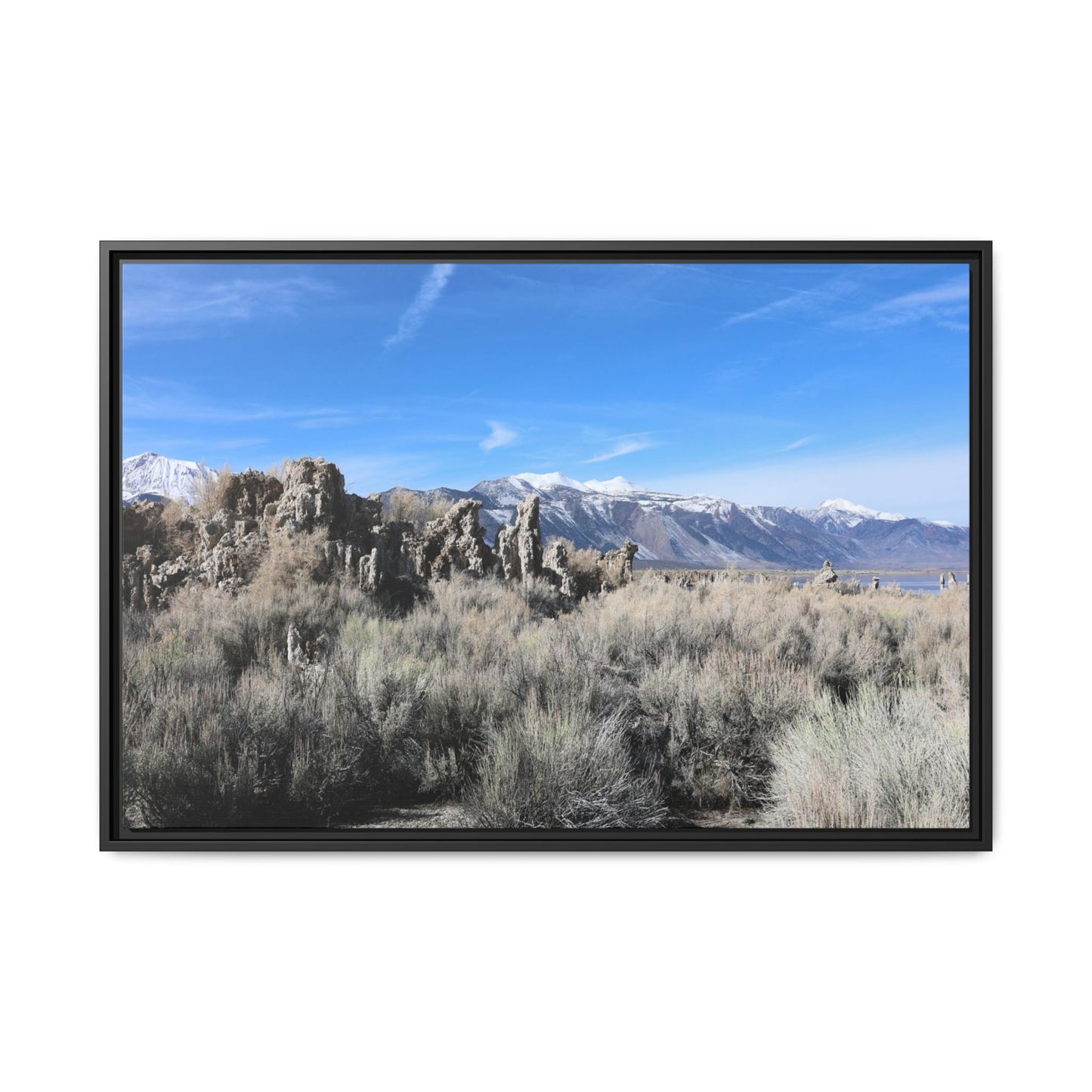 Whispers of the Sagebrush Steppe - Unique Stretched Canvas Wall Art