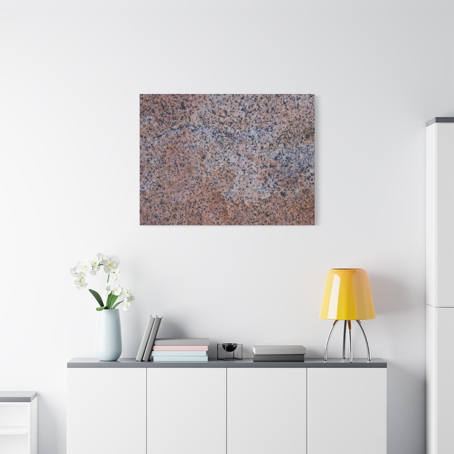 Granular Symphony - Unique Frameless Canvas Wall Art - Art By Earth