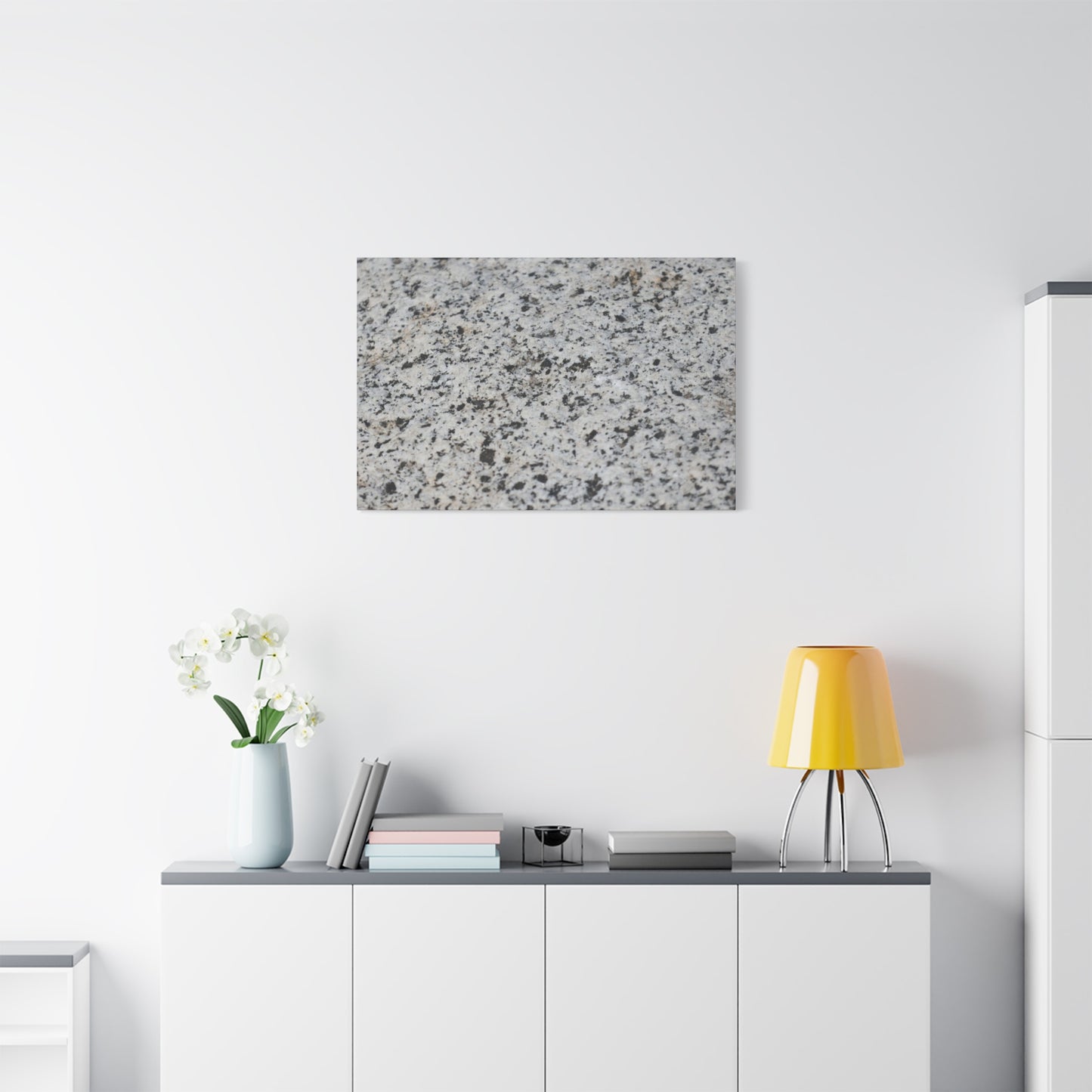 Speckled Silence - Unique Frameless Canvas Wall Art - Art By Earth