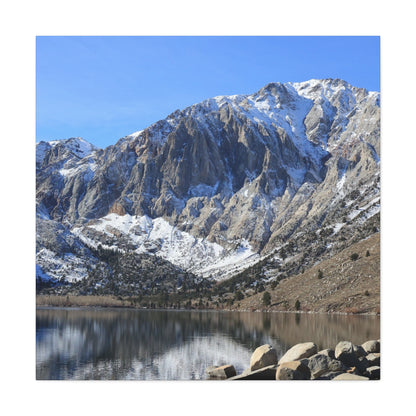 Reflections of Solitude - Unique Frameless Canvas Wall Art