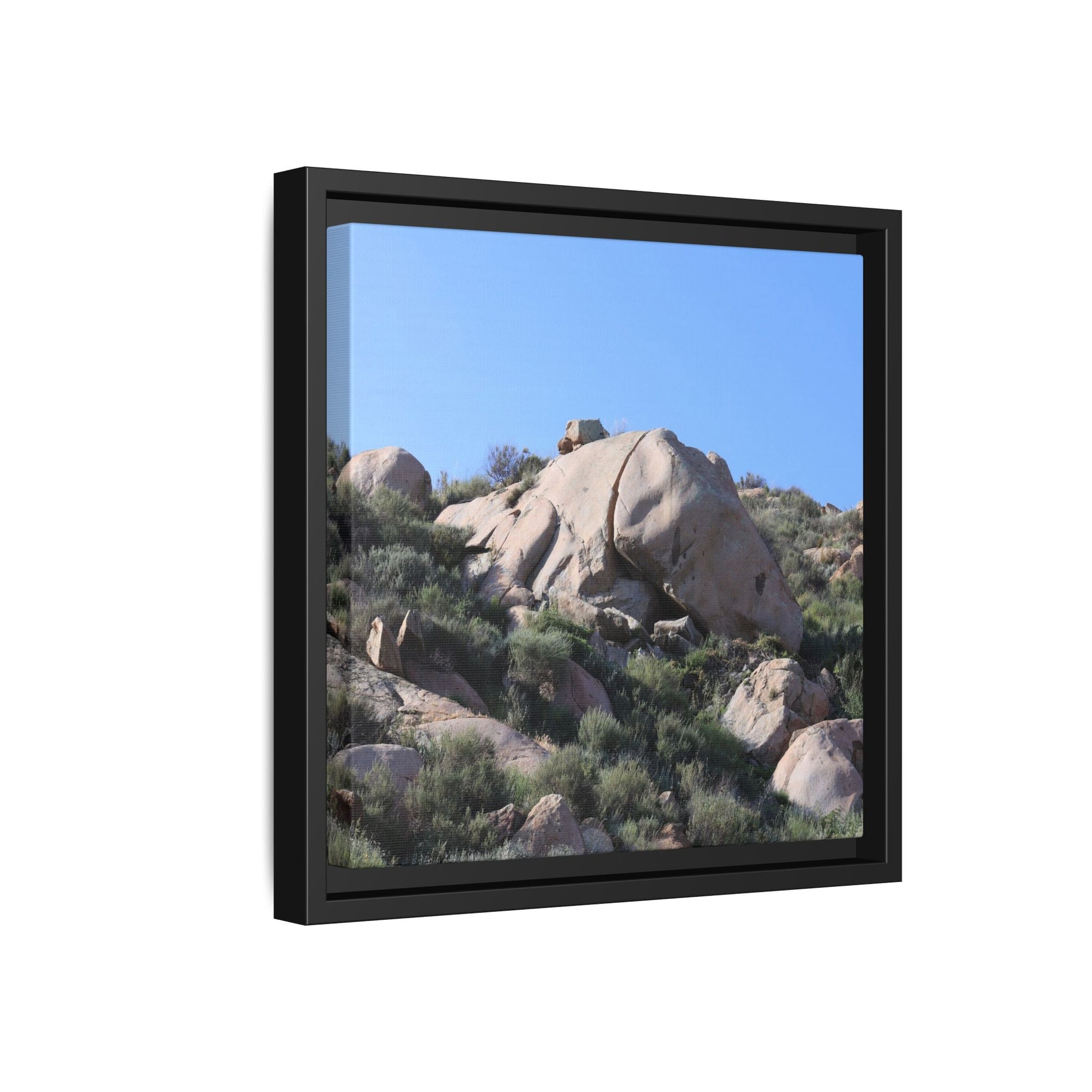 Ancient Stone Landscape - Unique Stretched Canvas Wall Art - Art By Earth
