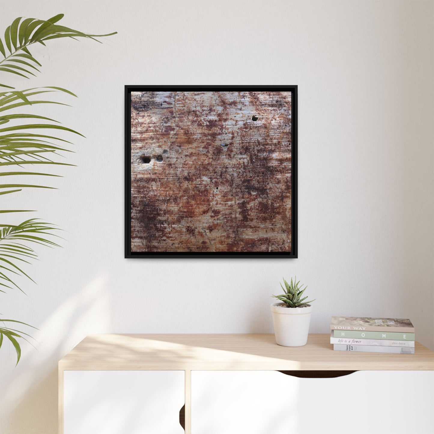 Rustic Textures - Unique Stretched Canvas Wall Art - Art By Earth