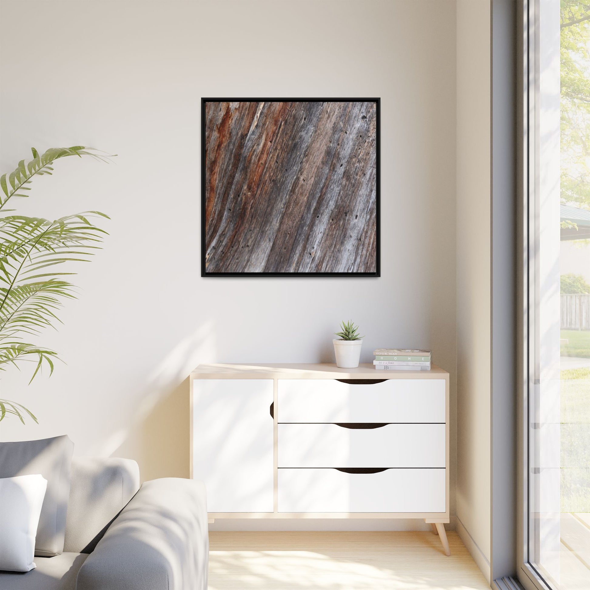 Rustic Floor - Unique Stretched Canvas Wall Art - Art By Earth