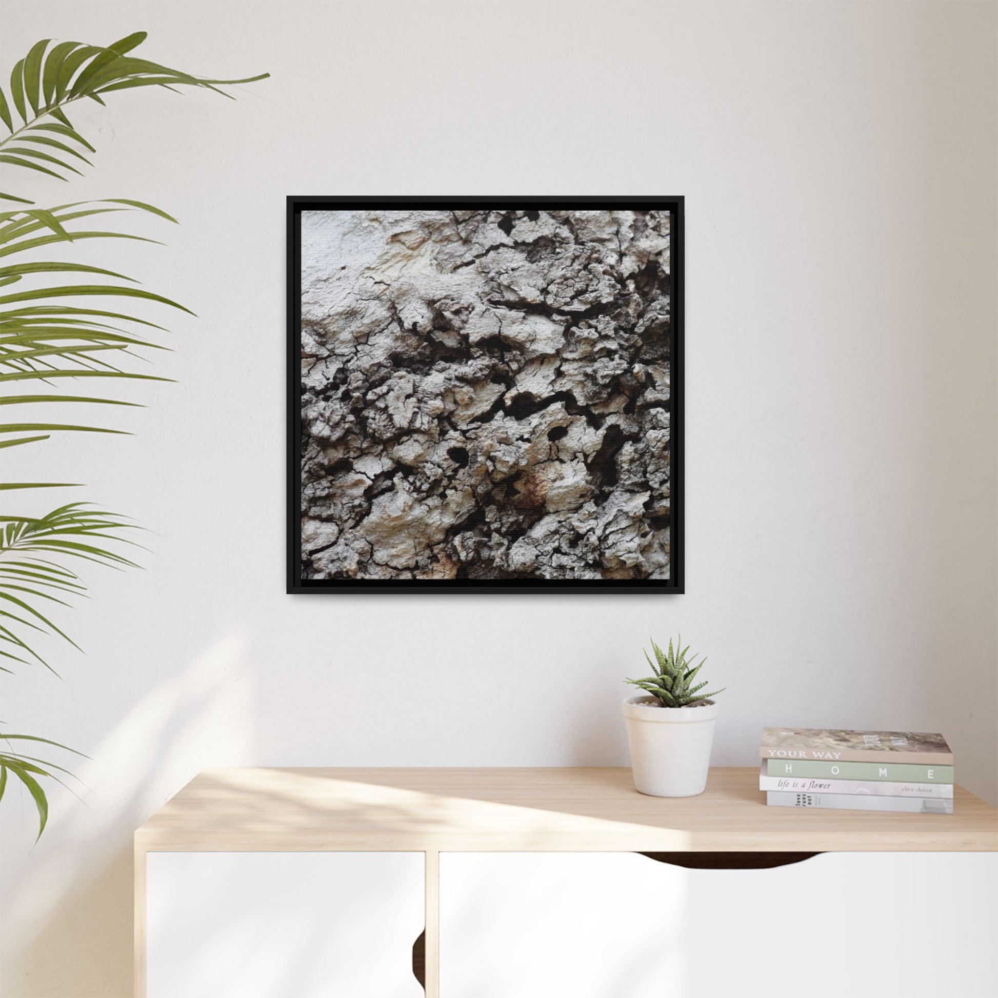 Cracked Terrain - Unique Stretched Canvas Wall Art - Art By Earth