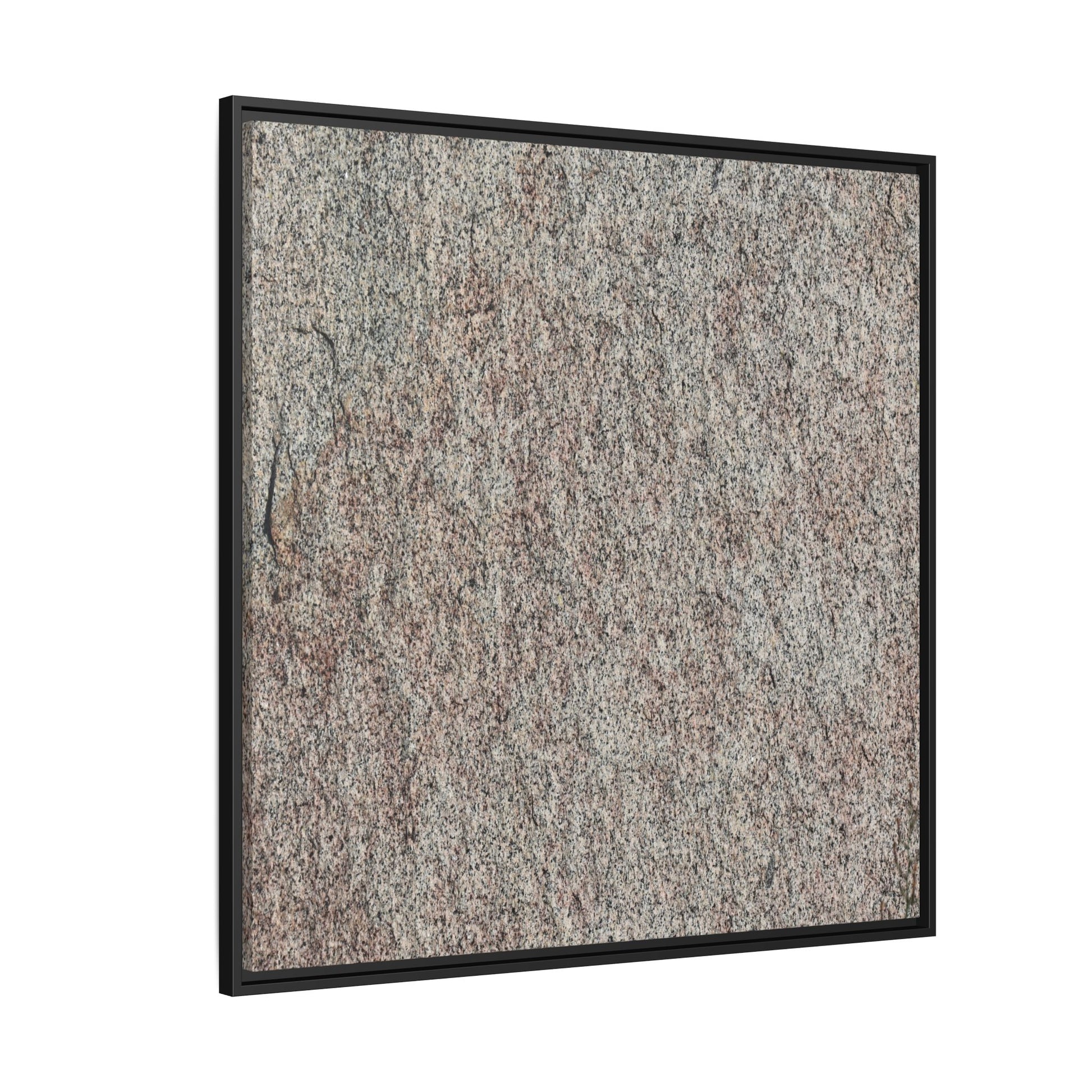 Granular Whispers - Unique Stretched Canvas Wall Art - Art By Earth