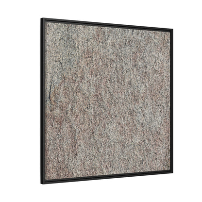 Granular Whispers - Unique Stretched Canvas Wall Art - Art By Earth
