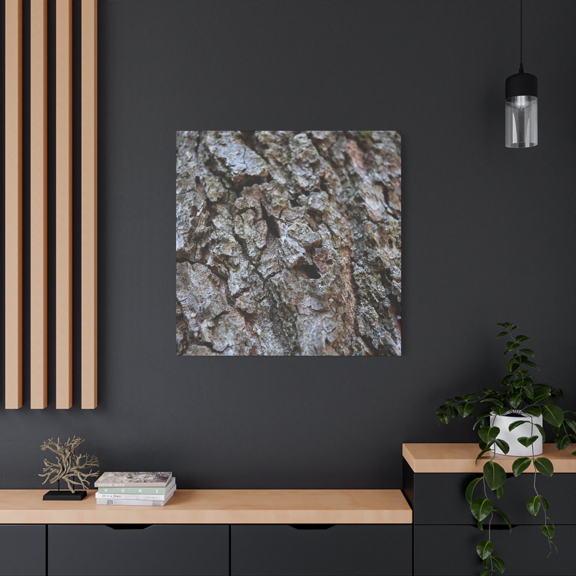 Cracked Echoes - Unique Frameless Canvas Wall Art - Art By Earth