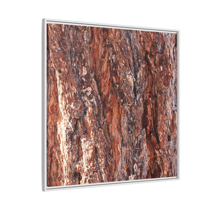 Wooden Mosaic - Unique Stretched Canvas Wall Art