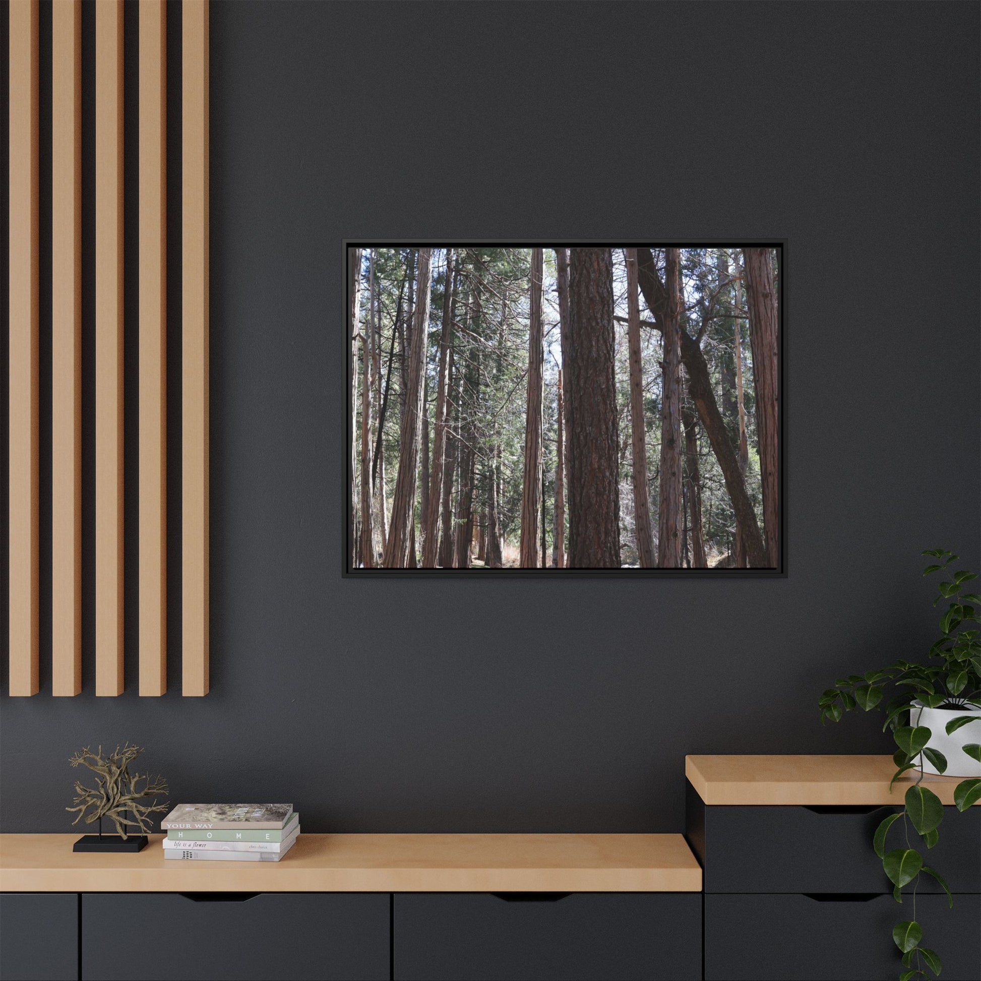 Forest Cathedral - Unique Stretched Canvas Wall Art - Art By Earth
