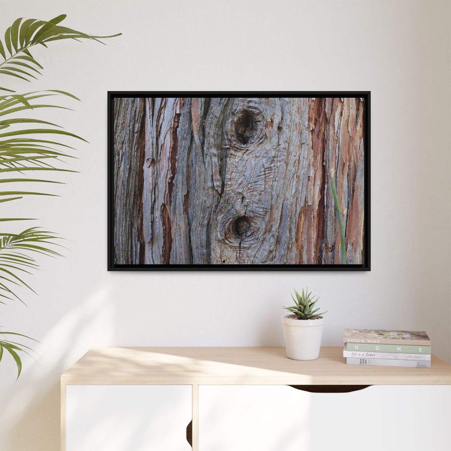 Knotty Nature - Unique Stretched Canvas Wall Art - Art By Earth