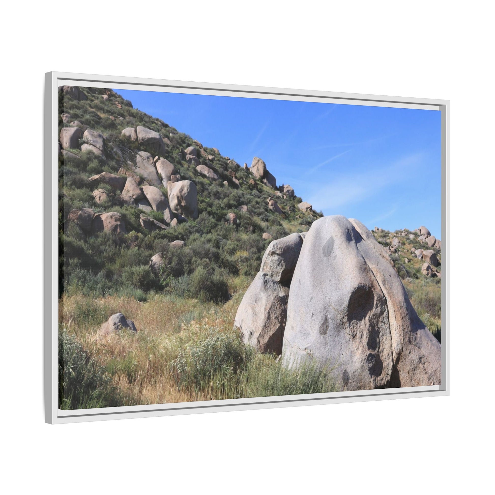 Ancient Stone Guardian - Unique Stretched Canvas Wall Art - Art By Earth