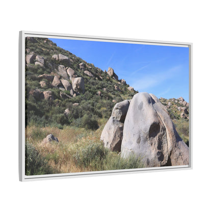 Ancient Stone Guardian - Unique Stretched Canvas Wall Art - Art By Earth