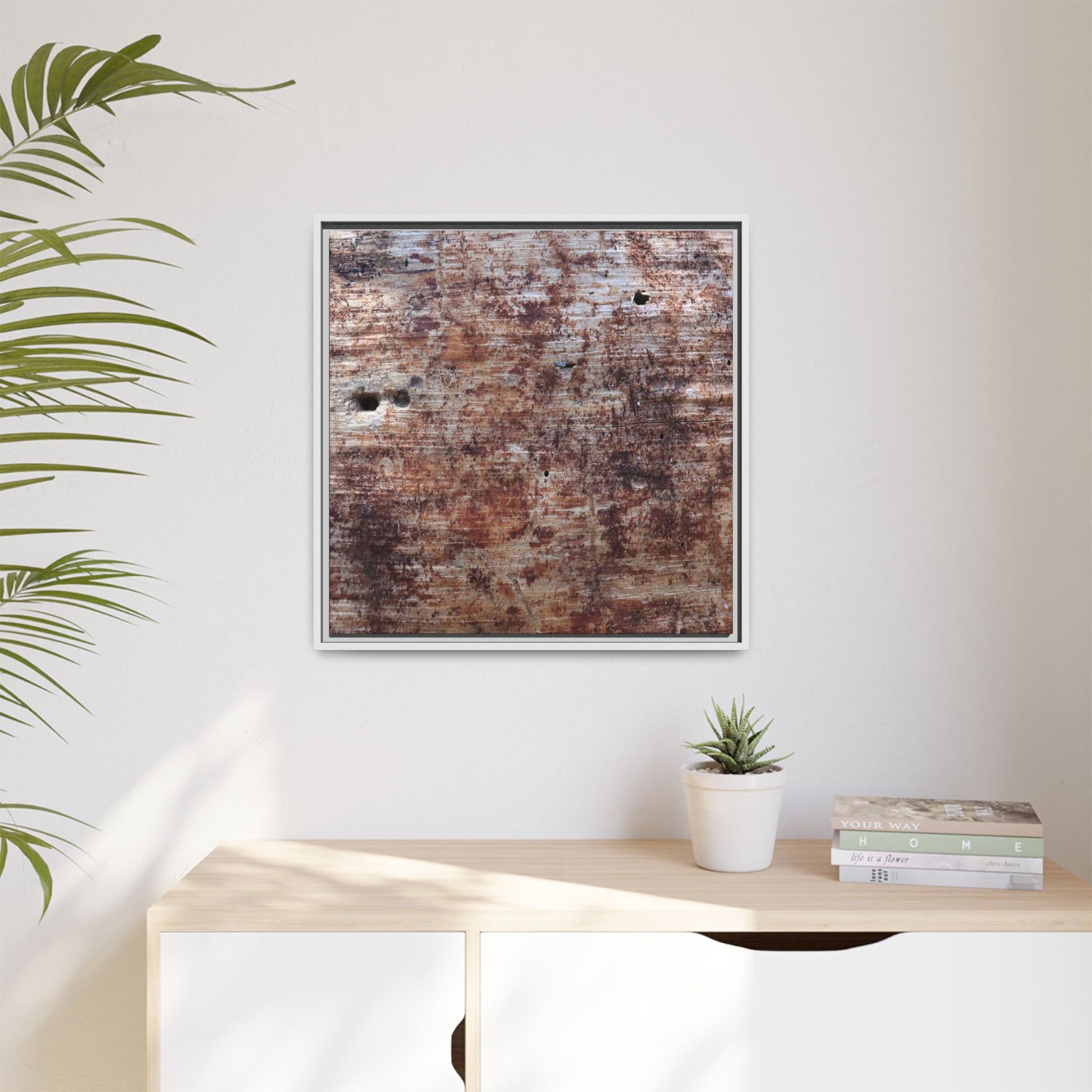 Rustic Textures - Unique Stretched Canvas Wall Art - Art By Earth