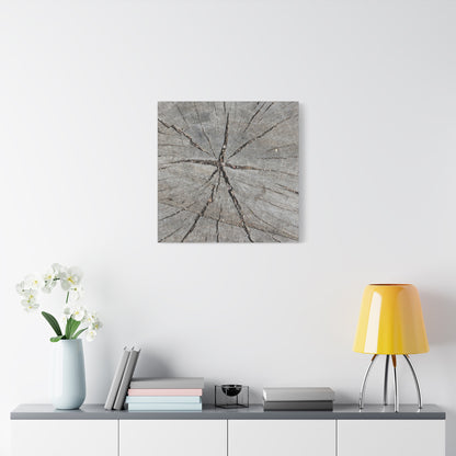 Cracked Chronicle - Unique Frameless Canvas Wall Art - Art By Earth
