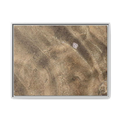 Underwater Sand Exploration - Unique Stretched Canvas Wall Art - Art By Earth