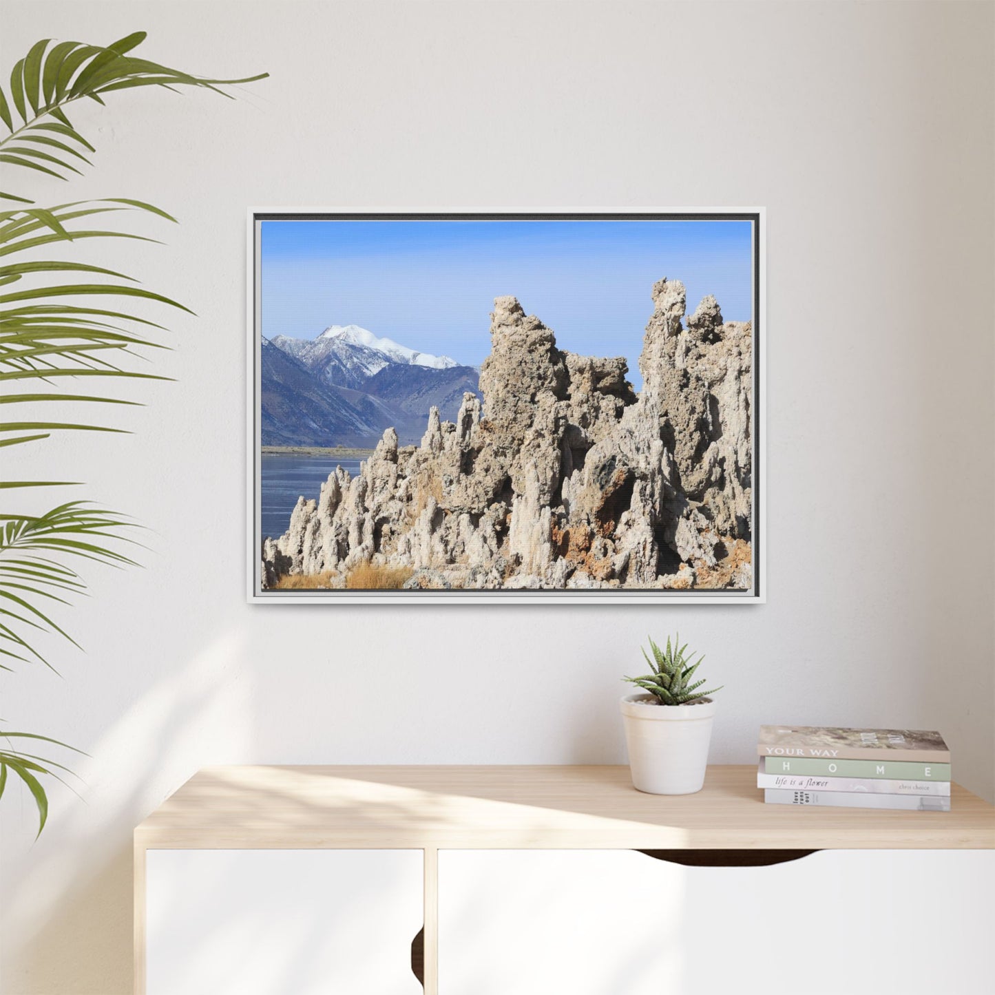 Mono Lake Tufa - Unique Stretched Canvas Wall Art
