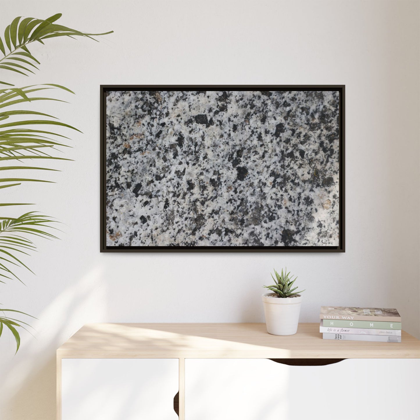 Granite Song - Unique Stretched Canvas Wall Art - Art By Earth