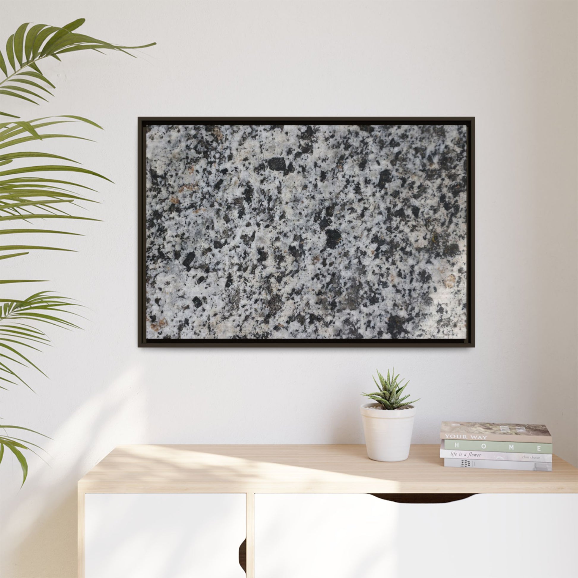Granite Song - Unique Stretched Canvas Wall Art - Art By Earth