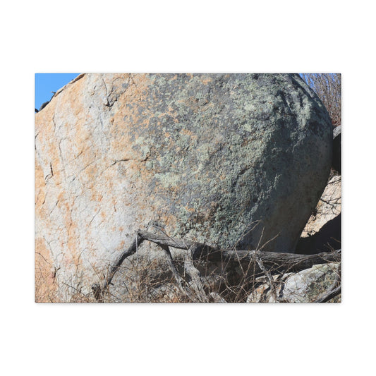 Boulder's Solitude - Unique Stretched Canvas Wall Art - Art By Earth
