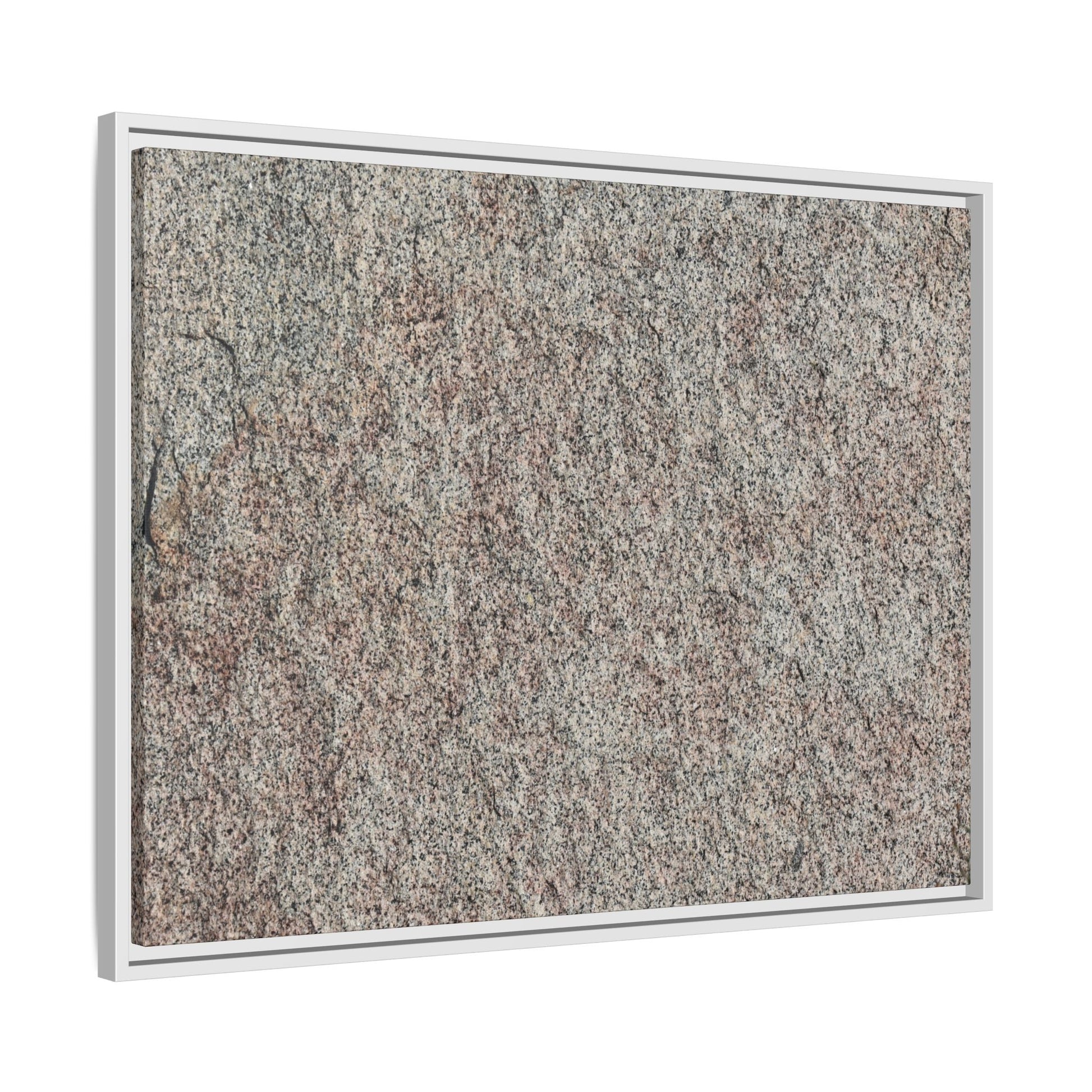 Granular Whispers - Unique Stretched Canvas Wall Art - Art By Earth