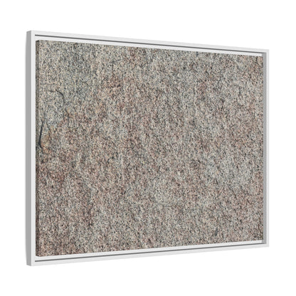 Granular Whispers - Unique Stretched Canvas Wall Art - Art By Earth