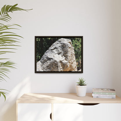 Stone's Silent Whisper - Unique Stretched Canvas Wall Art - Art By Earth