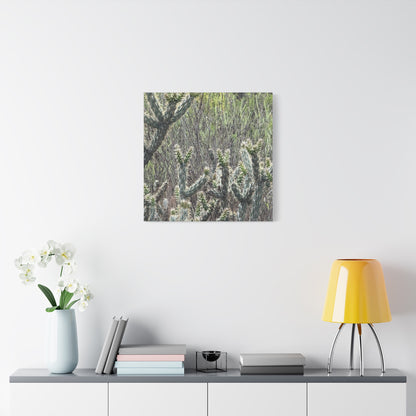 Spiny Sentinels - Unique Frameless Canvas Wall Art - Art By Earth